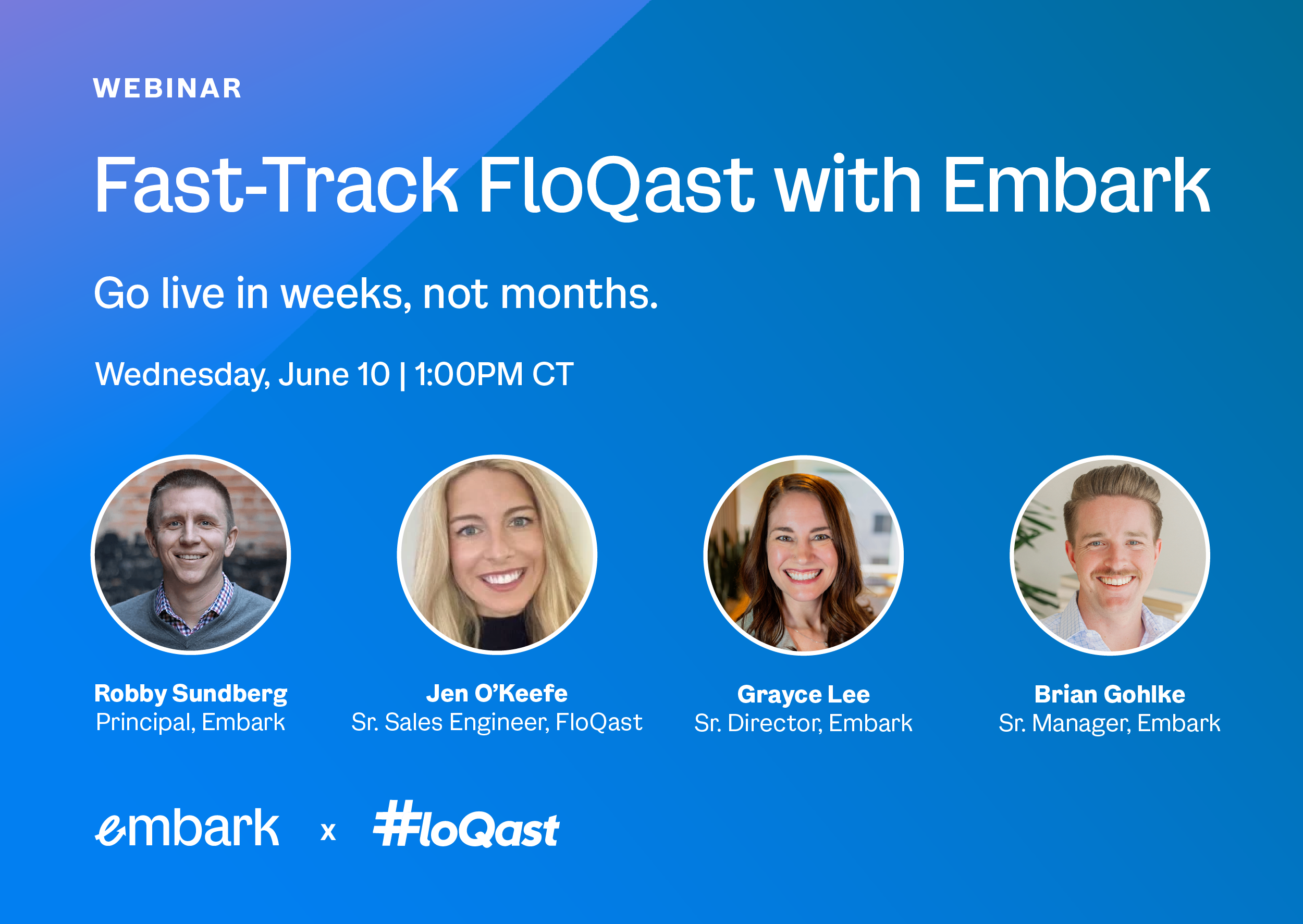 Fast-Track FloQast with Embark | On-demand Webinar | Embark